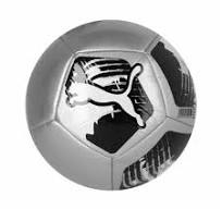 Pelota Fútbol Puma Big Cat Plateado/Negro